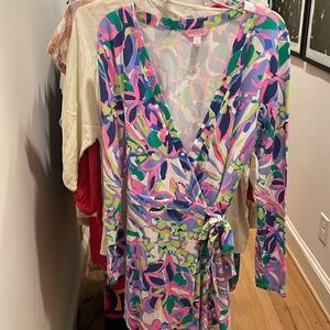 Lilly Pulitzer wrap dress